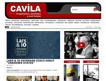 Tablet Screenshot of cavila.cl